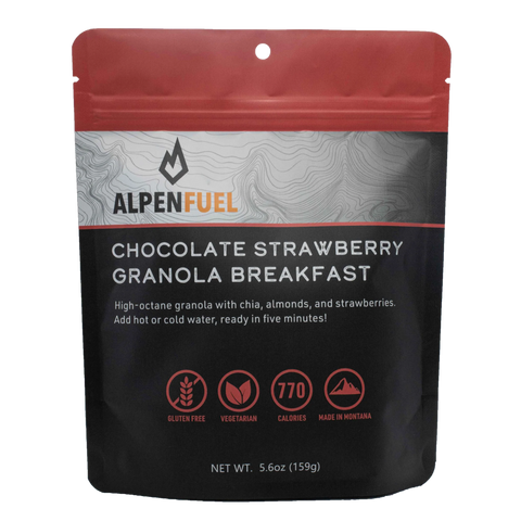 Chocolate strawberry Breakfast Granola - Alpen Fuel