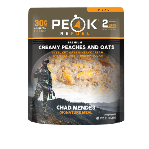 Creamy Peaches and Oats - Peak Refuel