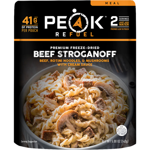 Beef Stroganoff - Peak ReFuel Freeze Dried Meals