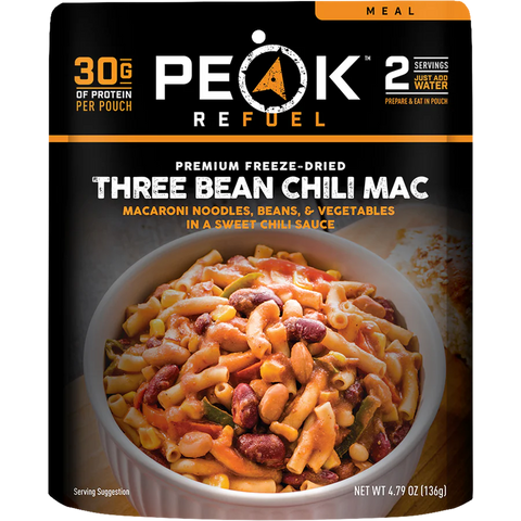 Three Bean Chili Mac - Peak ReFuel