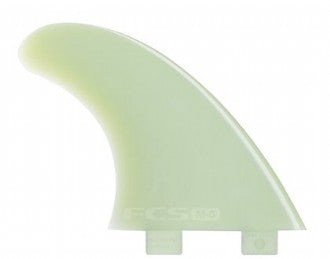 SURFBOARD FINS - FCS M5 Natural Glass Flex Tri Fin Set (Set of 3)